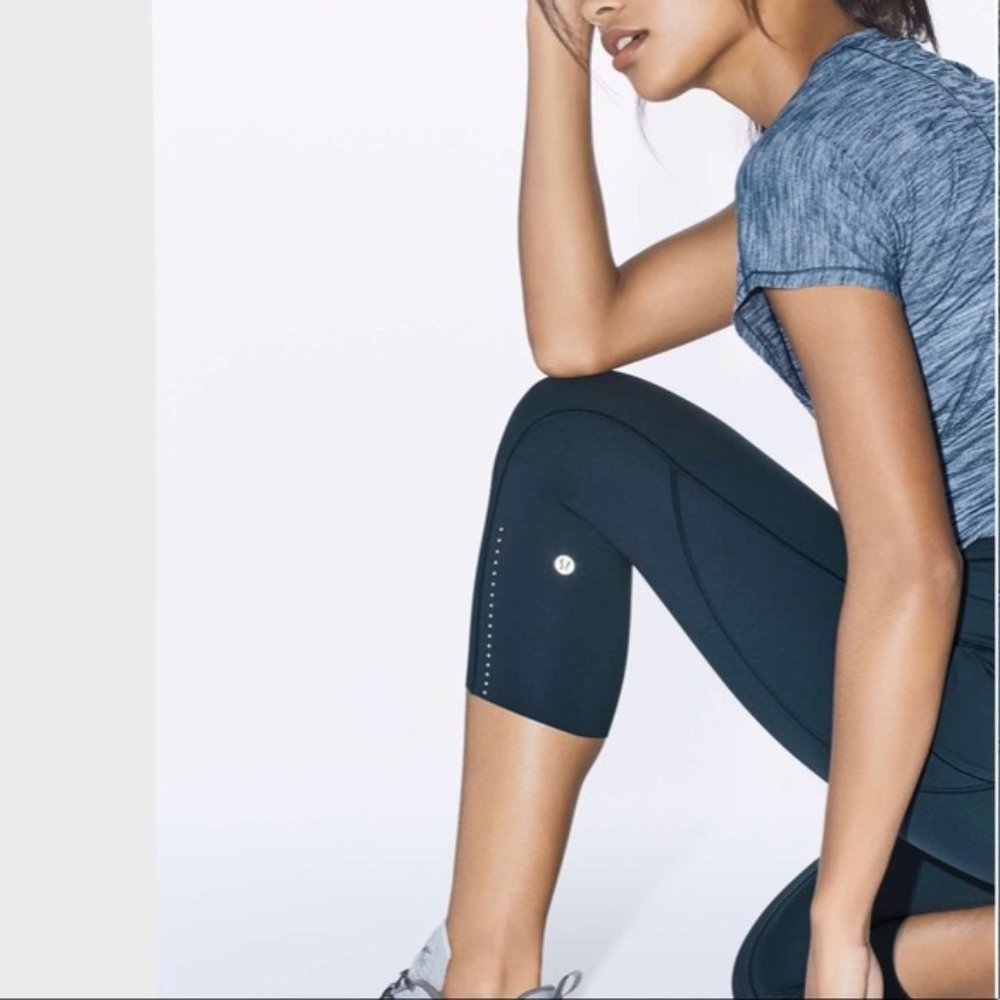 Lululemon Fast & Free Leggings - Nocturnal Teal - Size 2
